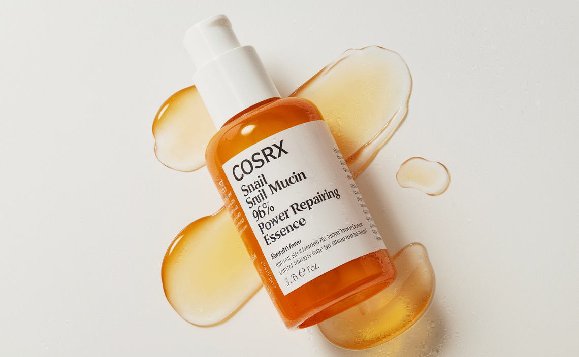 COSRX Snail Mucin 96% Power Repairing Essence 3.38 fl.oz 100ml, Hydrating Serum for Face with Snail Secretion Filtrate for Dull Skin & Fine Lines, Korean Skin Care