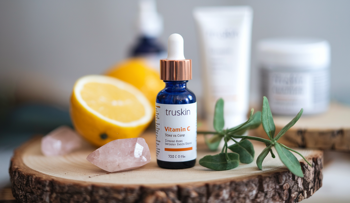 TruSkin Vitamin C Serum For Face – Anti Aging Face Serum with Vitamin C, Hyaluronic Acid, Vitamin E – Brightening Formula – Improve Appearance of Dark Spots, Tone, Fine Lines & Wrinkles, 2 Fl Oz