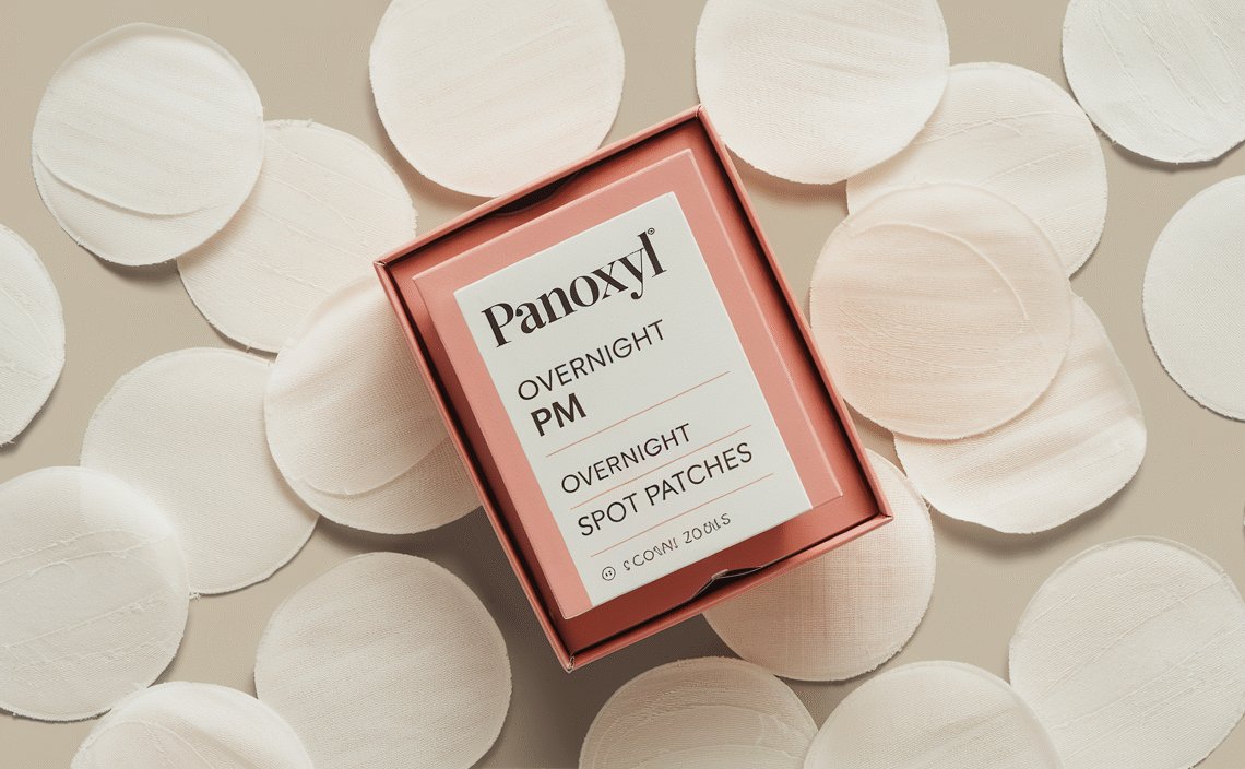 PanOxyl PM Overnight Spot Patches, Advanced Hydrocolloid Healing Technology, Fragrance Free, 40 Count Pack of 1