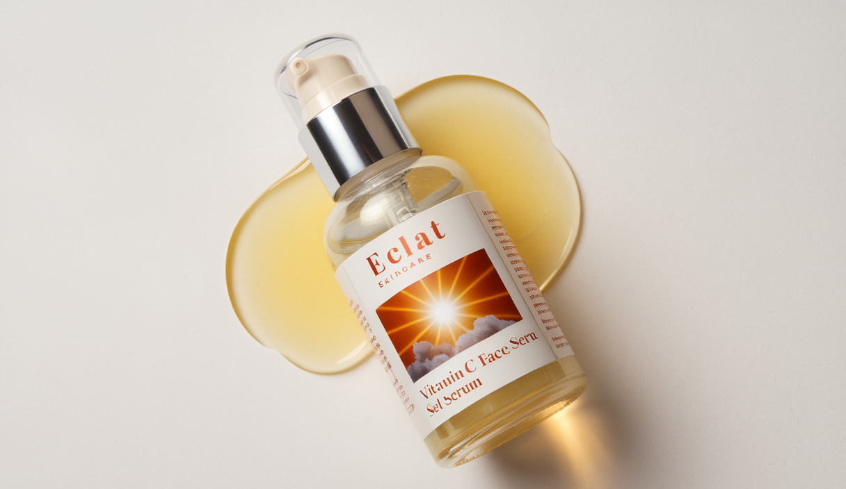 Eclat Skincare Vitamin C Face Serum – Skin Care for Dark Spots, Vitamin C Serum with Hyaluronic Acid, Ferulic Acid, & Vit E – Anti Aging and Skin Brightening, Pure Vit C Facial Care – 30 ml