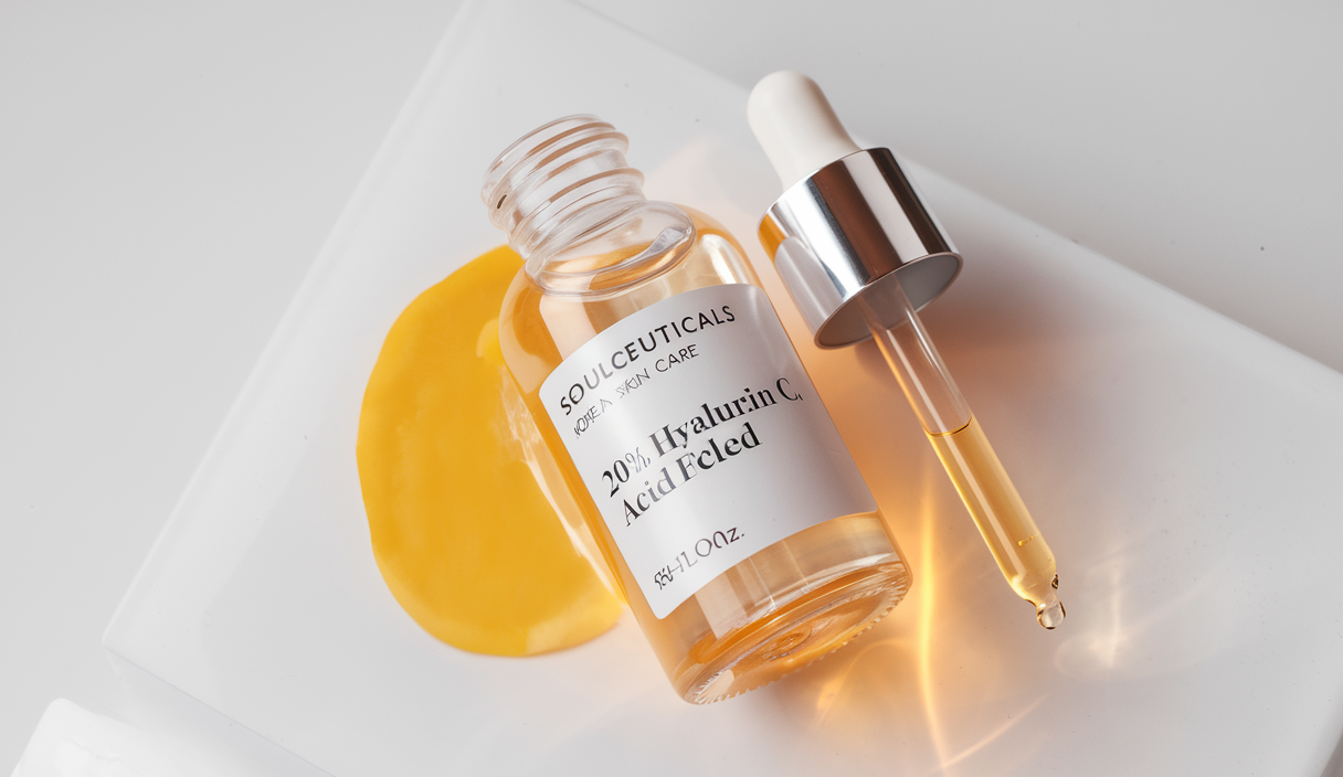 SeoulCeuticals Korean Skin Care 20% Vitamin C Hyaluronic Acid Serum + CE Ferulic Acid – Potent Anti Aging, Anti Wrinkle Korean Beauty 1oz