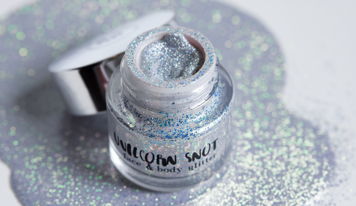 Unicorn Snot Face & Body Glitter – Cosmetic-Grade Holographic Glitter Gel – Makeup for Festivals, Raves, Anime Cosplay – Safe for Face, Easy Application & Removal, 1.7oz Silver (Disco)