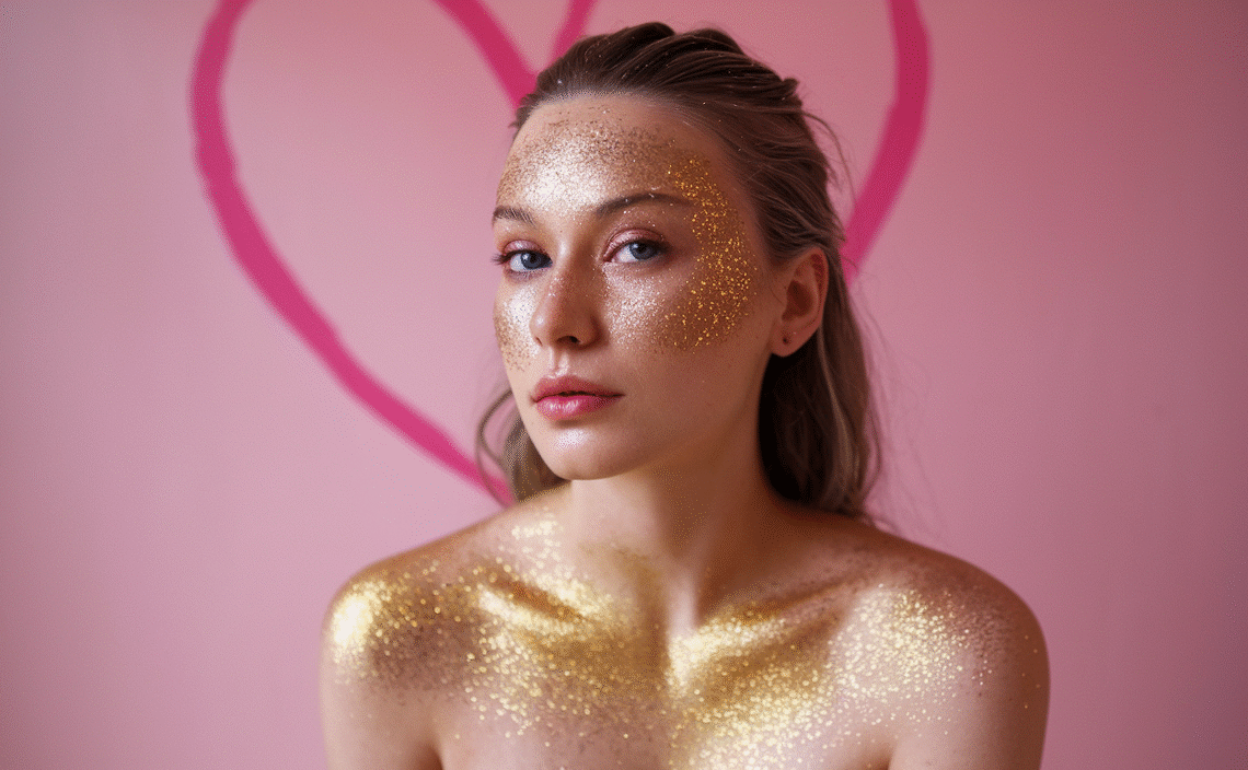 NYX PROFESSIONAL MAKEUP Face & Body Glitter, Gold