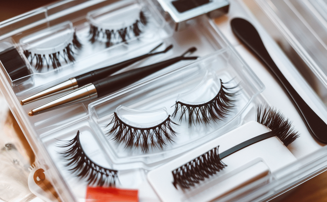 DIY Lash Extension Kit KEYYOU 144pcs Lash Clusters Eyelash Extension Kit with Mascara Brush Bond and Seal Lash Glue Remover Lash Applicators Lash Brush for DIY Lash Extensions (Y02 Kit)