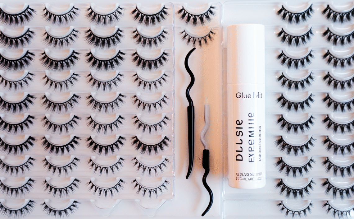 DIY Lash Extension Kit KEYYOU 300Pcs Individual Eyelash Extension Kit 40D 0.07D Curl 9-18MIX Lash Clusters Kit with Lash Glue Remover Applicator Easy to Use for Beginners(Kit-40D-0.07D,9-18MIX)