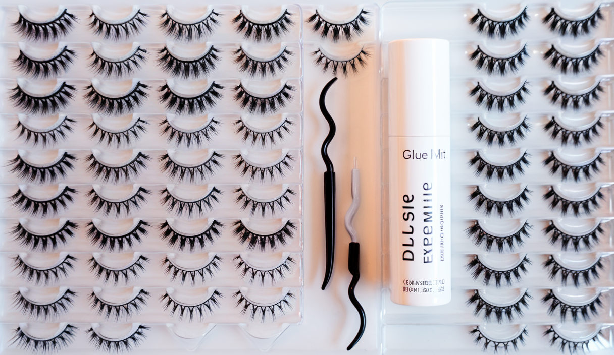 DIY Lash Extension Kit KEYYOU 300Pcs Individual Eyelash Extension Kit 40D 0.07D Curl 9-18MIX Lash Clusters Kit with Lash Glue Remover Applicator Easy to Use for Beginners(Kit-40D-0.07D,9-18MIX)