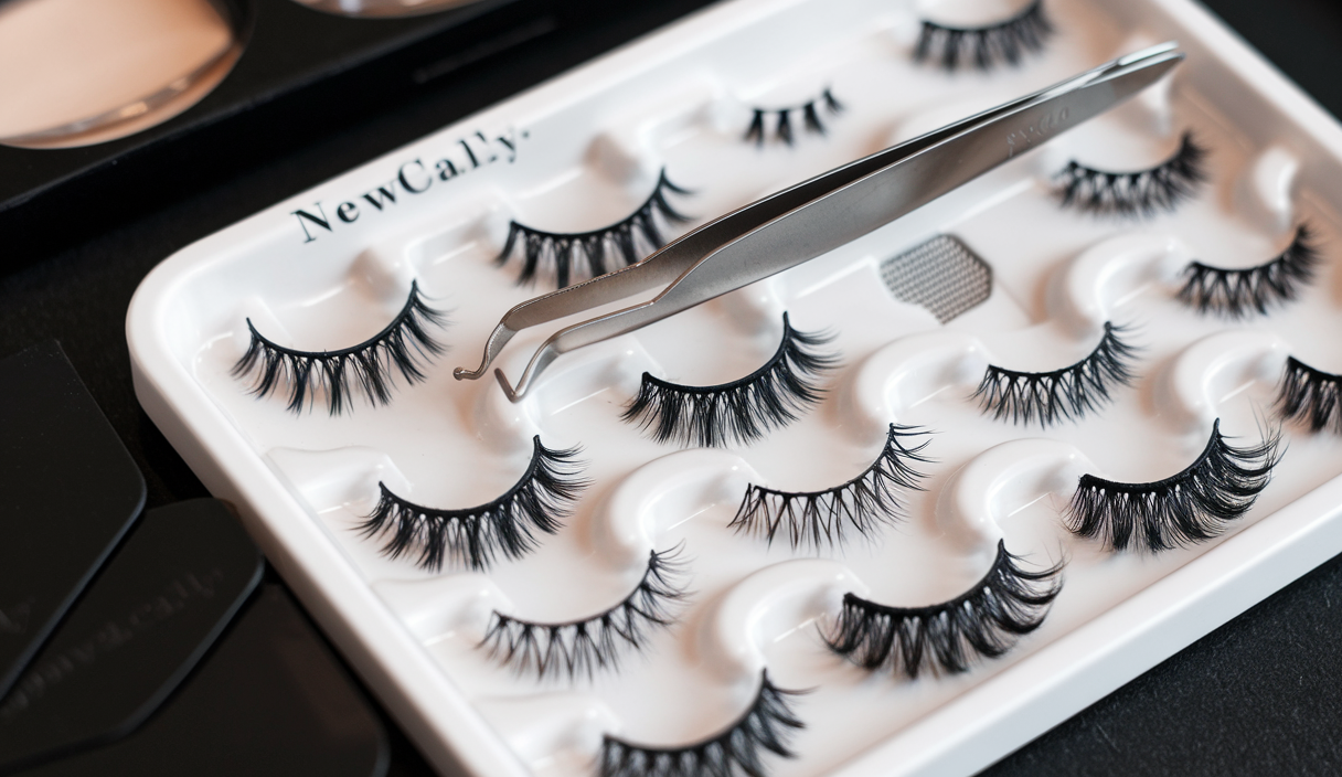 Lash Clusters Kit Wispy Natural Cluster Eyelash Extension Kit DIY Lash Extension Kit C-curly 10-16MM Eyelash Clusters Volume Individual Lashes Kit by Newcally