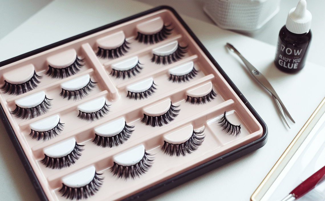 Cluster Lashes 240pcs 40D DIY Eyelash Extension D Curl Long Individual Lashes Mixed Tray Faux Mink Lash Clusters Extensions 0.07 0.10 Black (40D-0.07D-9-16mm)