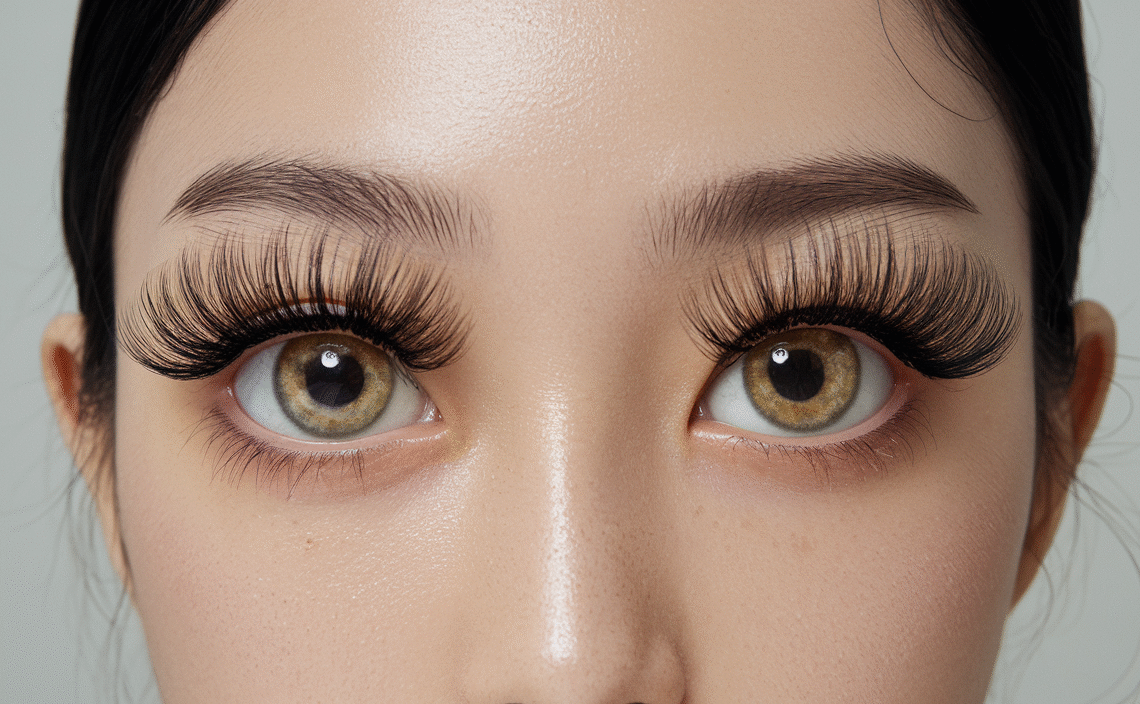 Focipeysa Wispy Lash Clusters Natural Eyelash Clusters Pestañas Postizas Naturales Spiky Manga Lash Extensions C Curly Individual Lashes 10-16mm with Bottom Lashes Clusters DIY Lash at Home