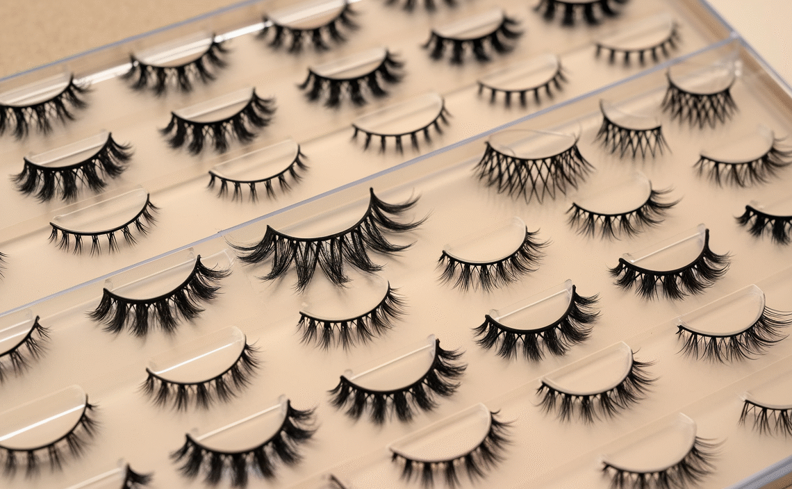 EASITENSION 156 PCS Self Adhesive Eyelashes Clusters Kit Lash Clusters DIY Eyelashes Pre Glued No Glue Needed No Remover No residue