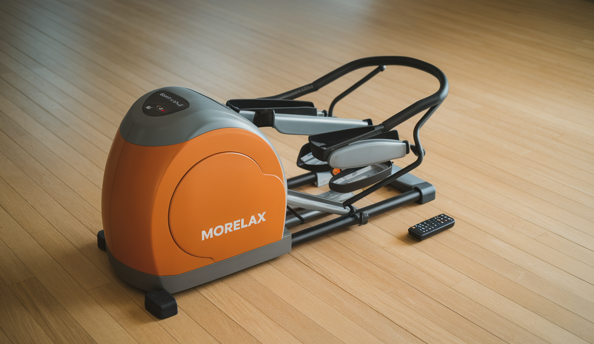 ANCHEER Under Desk Elliptical Machine – Quiet Pedal Exerciser for Seniors, Office & Home, Low-Impact Seated Leg Workout Equipment, Smart LCD Display, Remote Control(Black)