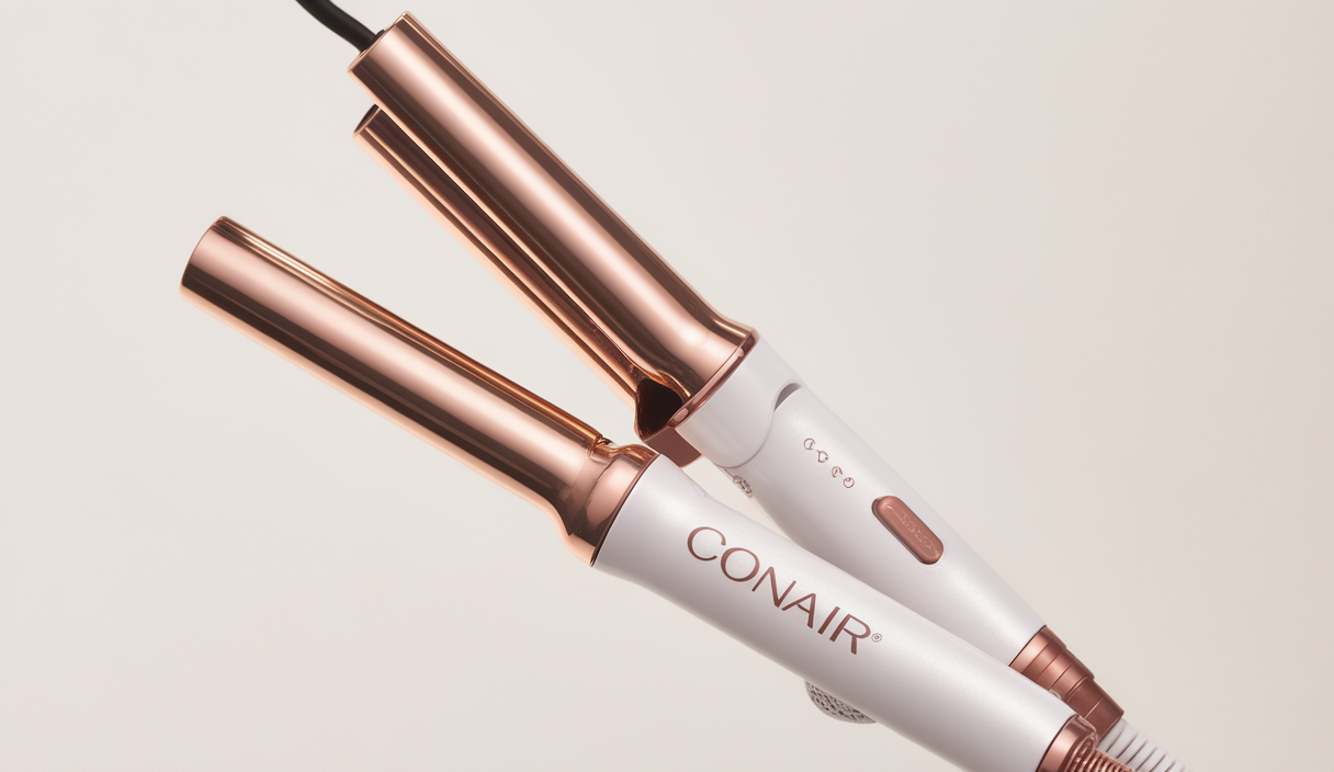 Wavytalk Airflow Styler Curling Iron, Cool Curl, 360° Cool Air Lock in Style for Lasting Curls, Reduces Damage, 2 in 1Hair Straightener and Curler, 1.25 Inch, Anti-Scald for Short Long Hair, Pink