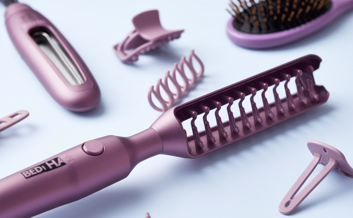 Bed Head Wave Artist Deep Waver | Combat Frizz, Get Long Lasting Results, & Add Massive Shine for Beachy Waves | With Tourmaline Ceramic Technology (Purple)
