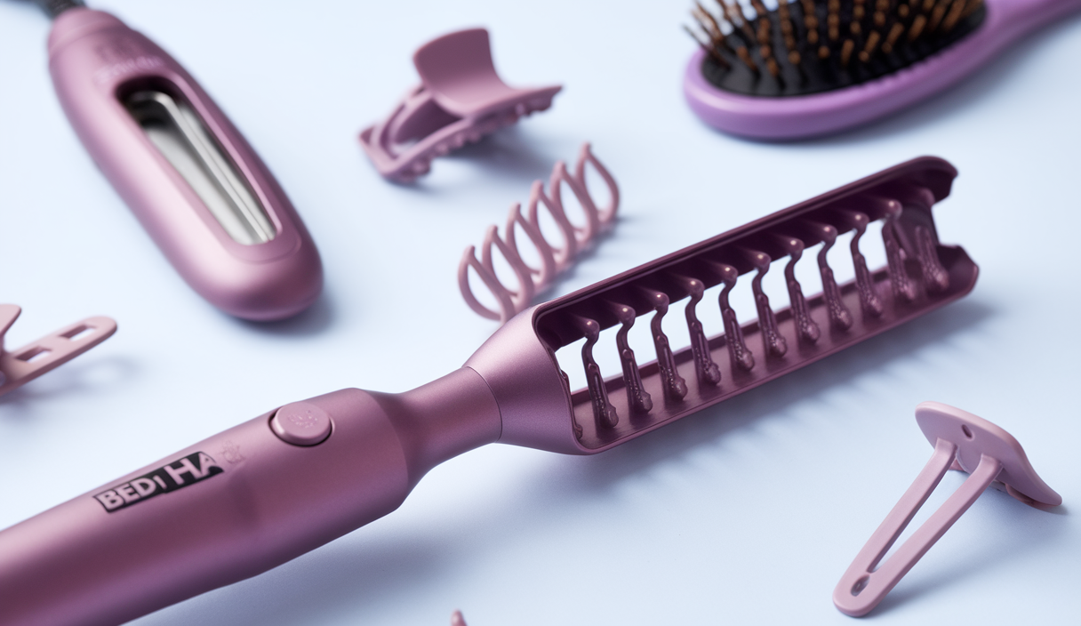 Bed Head Wave Artist Deep Waver | Combat Frizz, Get Long Lasting Results, & Add Massive Shine for Beachy Waves | With Tourmaline Ceramic Technology (Purple)