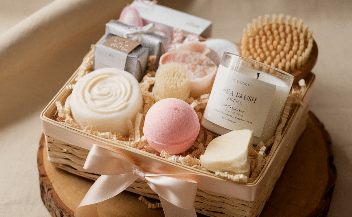 Peacoeye Spa Gifts for Women Bath Gift Baskets Relaxing Spa Self Care Gift for Mom Her Sister Wife Auntie Home Bath Care Package Thank You Gift Birthday Gift for Women Friendship Ideas