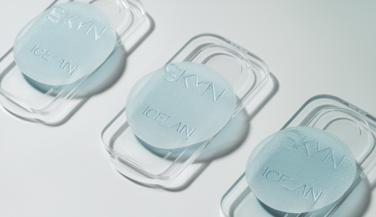 skyn ICELAND Dissolving Microneedle Under Eye Patches with 39% Hyaluronic Acid & Peptides No-Slip Eye Masks for Firming Wrinkles & Fine Lines, 3 Pairs